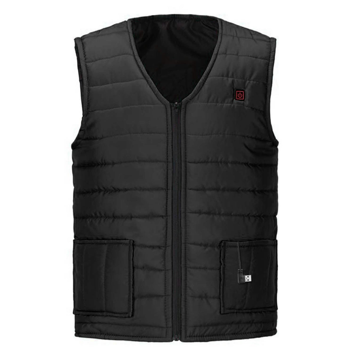 Heat Jacket Vest Men's Outerwear - Tophatter Daily Deals