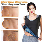 Heat Trapping Pullover Sweat Gym Vest Fitness & Exercise - Tophatter Daily Deals