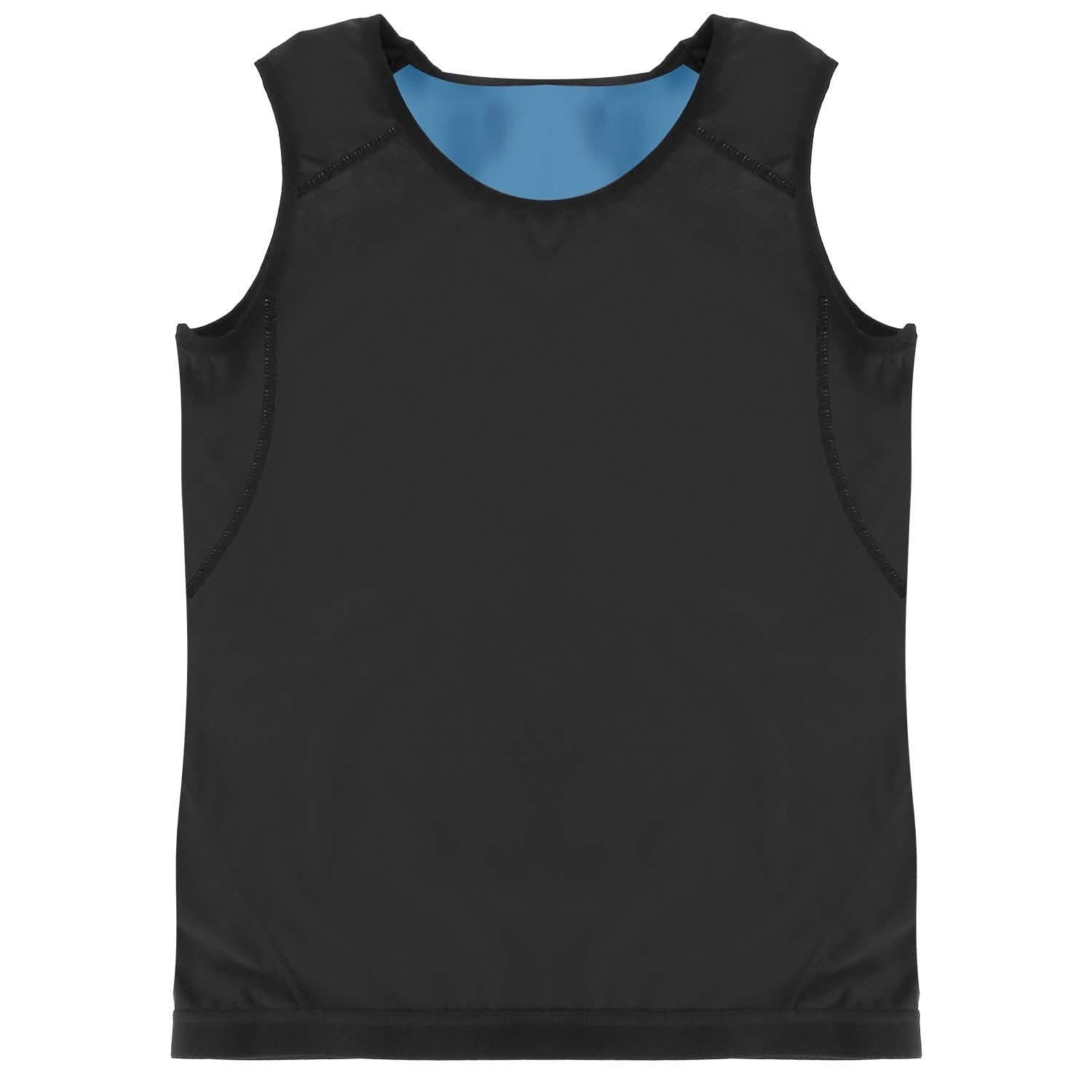 Heat Trapping Pullover Sweat Gym Vest Fitness & Exercise - Tophatter Daily Deals