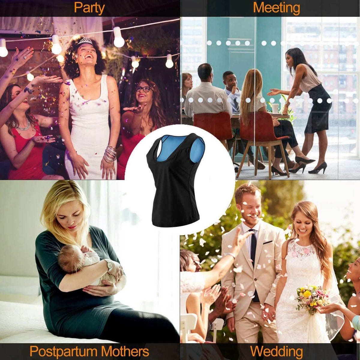 Heat Trapping Pullover Sweat Gym Vest Fitness & Exercise - Tophatter Daily Deals