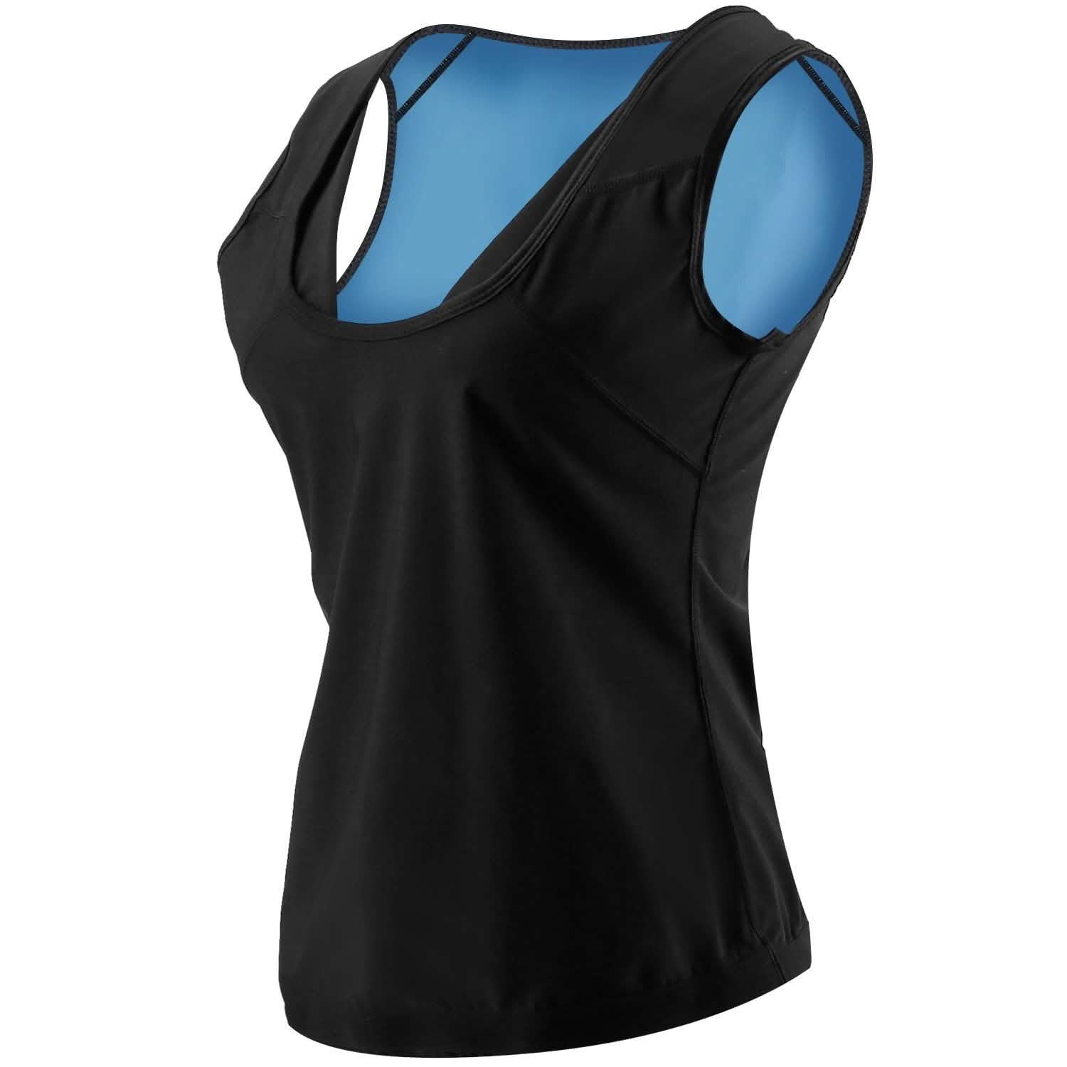 Heat Trapping Pullover Sweat Gym Vest Women Fitness & Exercise - Tophatter Daily Deals