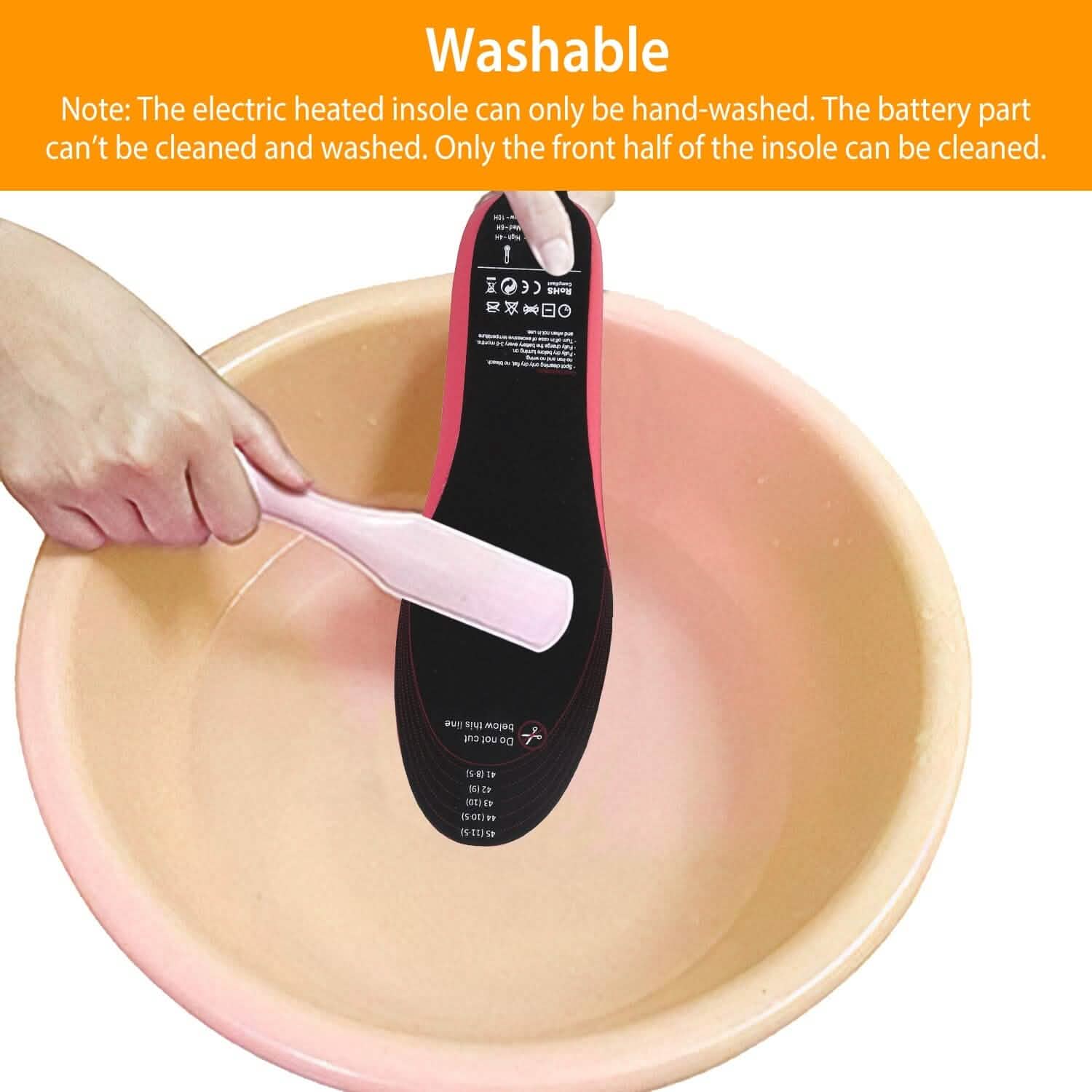 Heated Insoles Electric Heated Foot Warmer Outdoor Recreation - Tophatter Daily Deals
