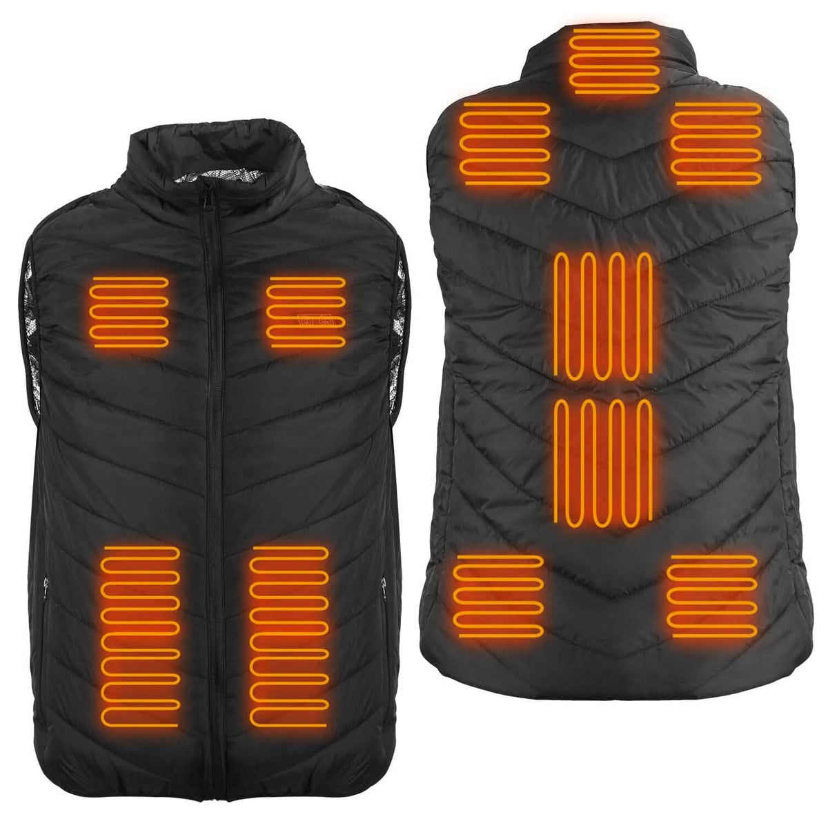 Heated Vest Electric USB Jacket with 3 Temperature Levels Outdoor Recreation - Tophatter Daily Deals
