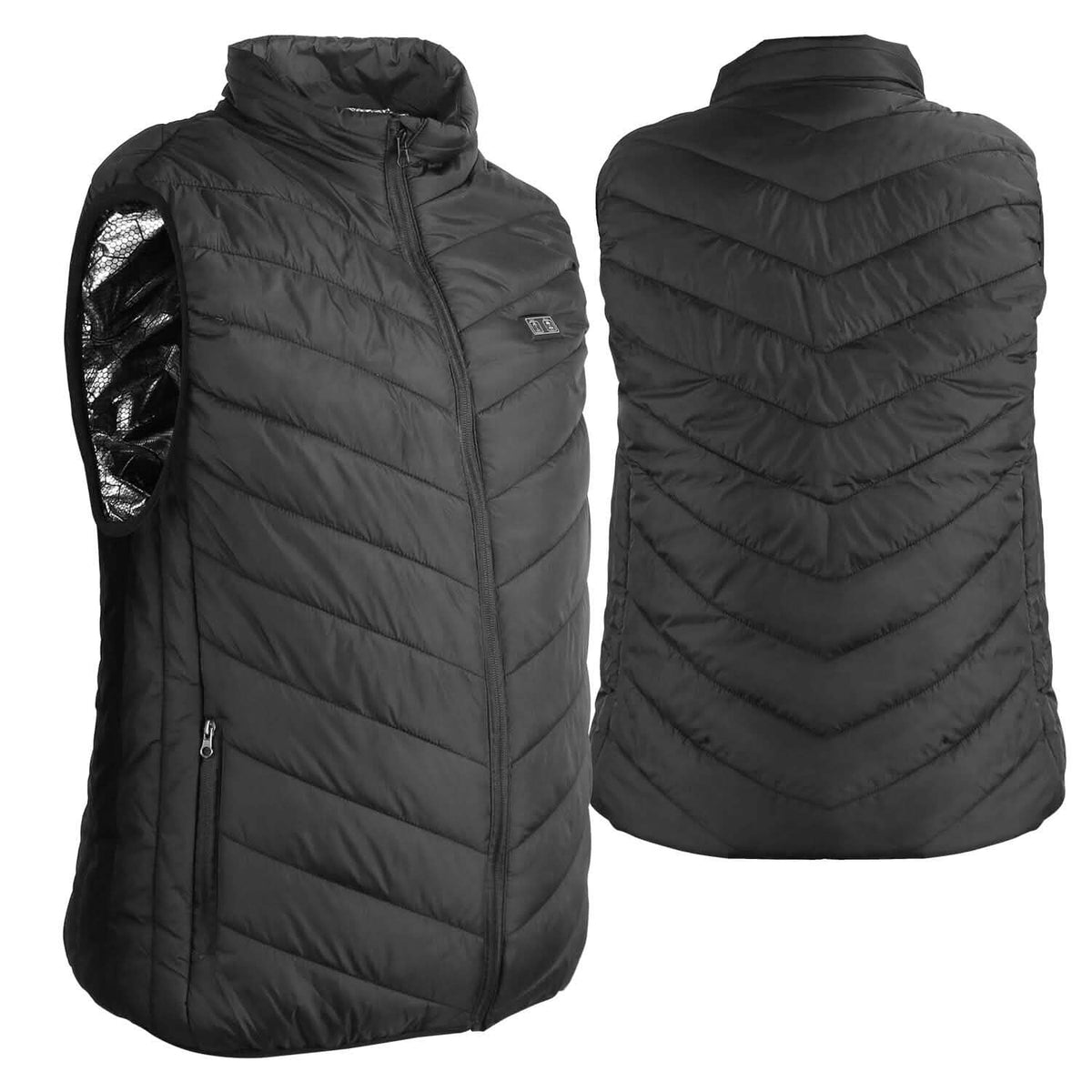 Heated Vest Electric USB Jacket with 3 Temperature Levels Outdoor Recreation - Tophatter Daily Deals