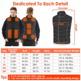 Heated Vest Electric USB Jacket with 3 Temperature Levels Outdoor Recreation - Tophatter Daily Deals