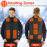 Heated Vest Electric USB Jacket with 3 Temperature Levels Outdoor Recreation - Tophatter Daily Deals