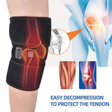 Heated Knee Brace - Heated Knee Brace Wrap Support | Electric Therapeutic Heating Pad W/Rechargable 7.4V 2600Mah Battery for Joint Pain Relief Health & Beauty - Tophatter Daily Deals