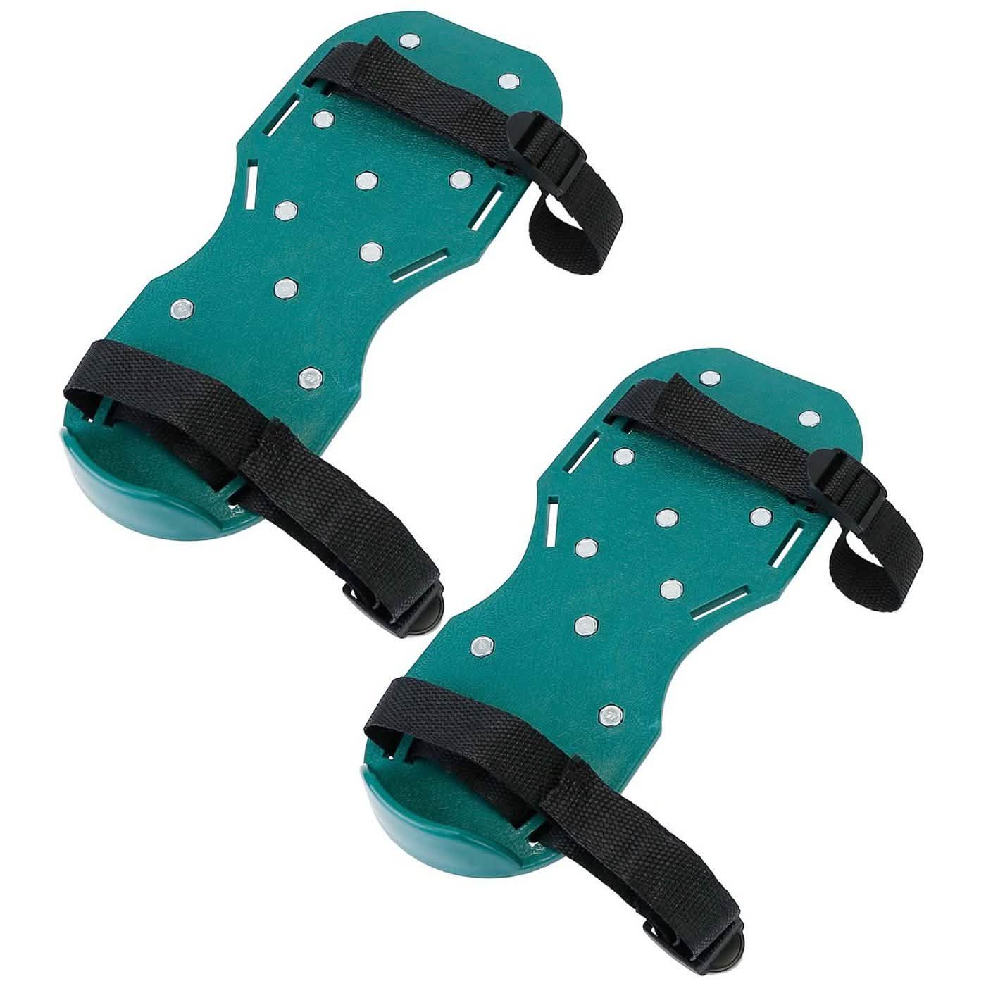 Heavy Duty Lawn Aerator Shoes with Adjustable Straps Garden & Patio - Tophatter Daily Deals