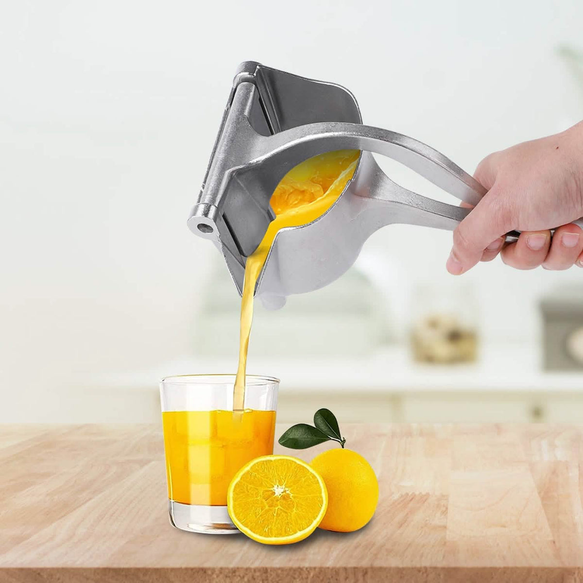 Heavy Duty Manual Fruit Juice Extractor Kitchen Tools & Gadgets - Tophatter Daily Deals