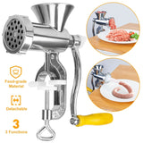 Heavy Duty Manual Meat Grinder Kitchen Appliances - Tophatter Daily Deals