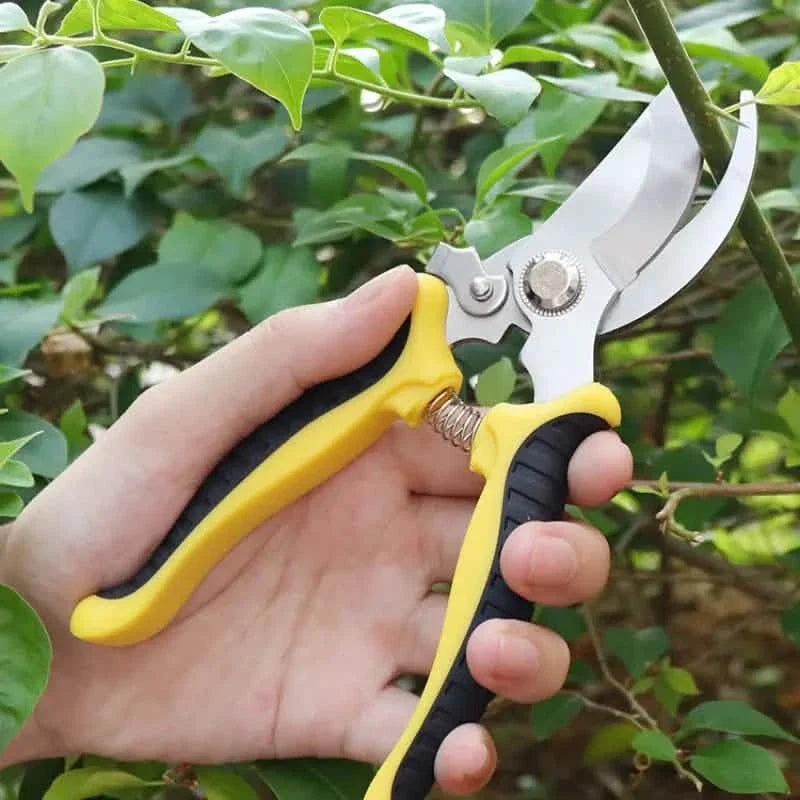 Heavy Duty Pruning Shears with Rust Proof Stainless Steel Blades Handheld Gardening Tools Garden & Patio - Tophatter Daily Deals