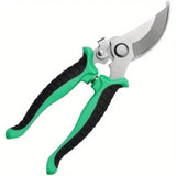 Heavy Duty Pruning Shears with Rust Proof Stainless Steel Blades Handheld Gardening Tools Green Garden & Patio - Tophatter Daily Deals