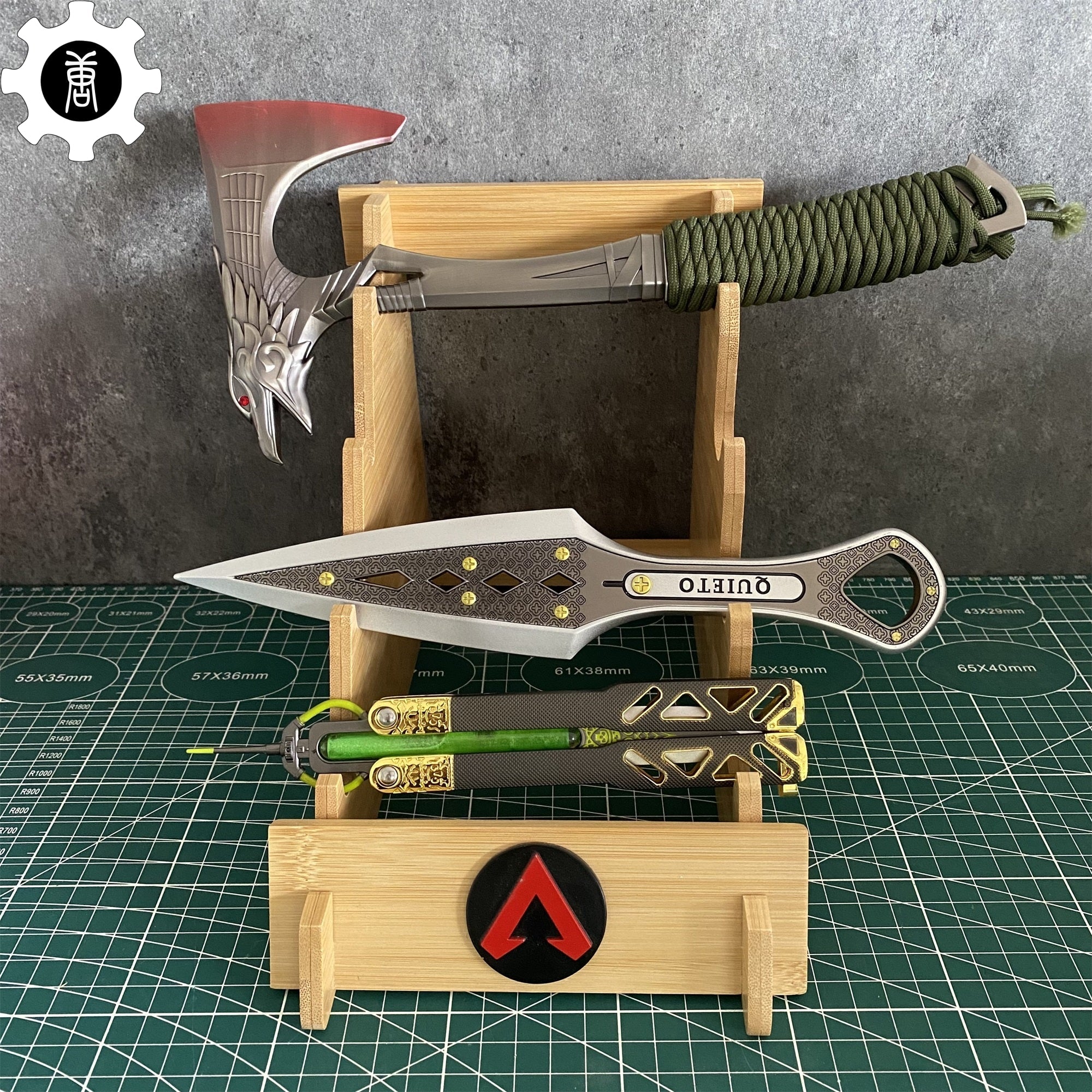 Best Metal Wraith Octane Bloodhound Heirloom Replicas 3 In 1 Pack - Tophatter Daily Deals