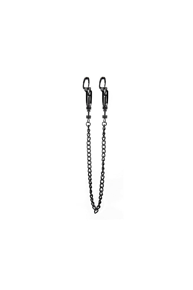 Helix Nipple Clamps by Ouch - Black BDSM - Tophatter Daily Deals