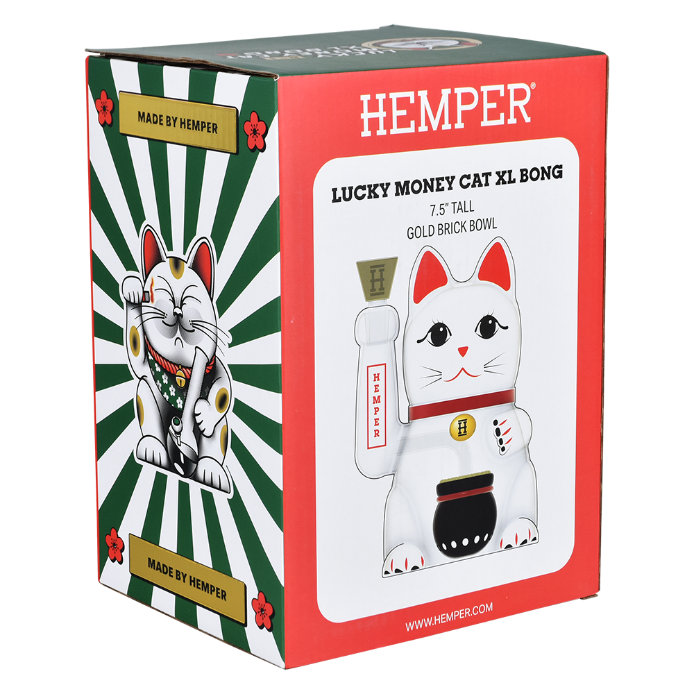 Hemper Lucky Money Cat Bong Bongs - Tophatter Daily Deals