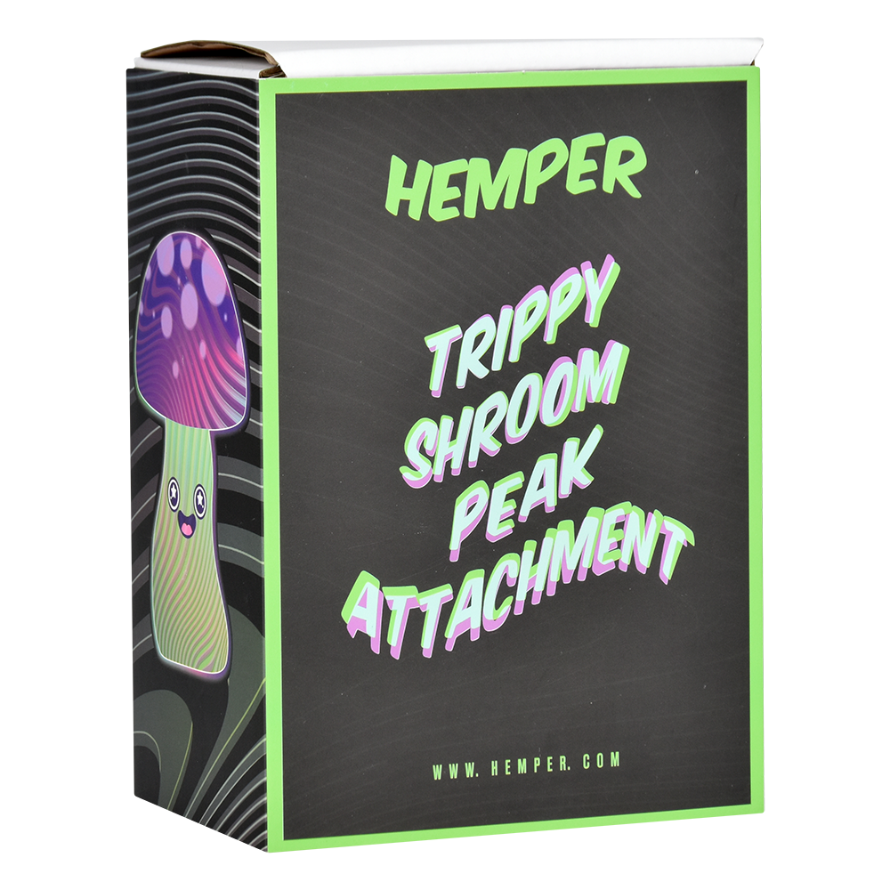 Hemper Trippy Shroom Attachment for Puffco Peak Series Adapters & Attachments - Tophatter Daily Deals