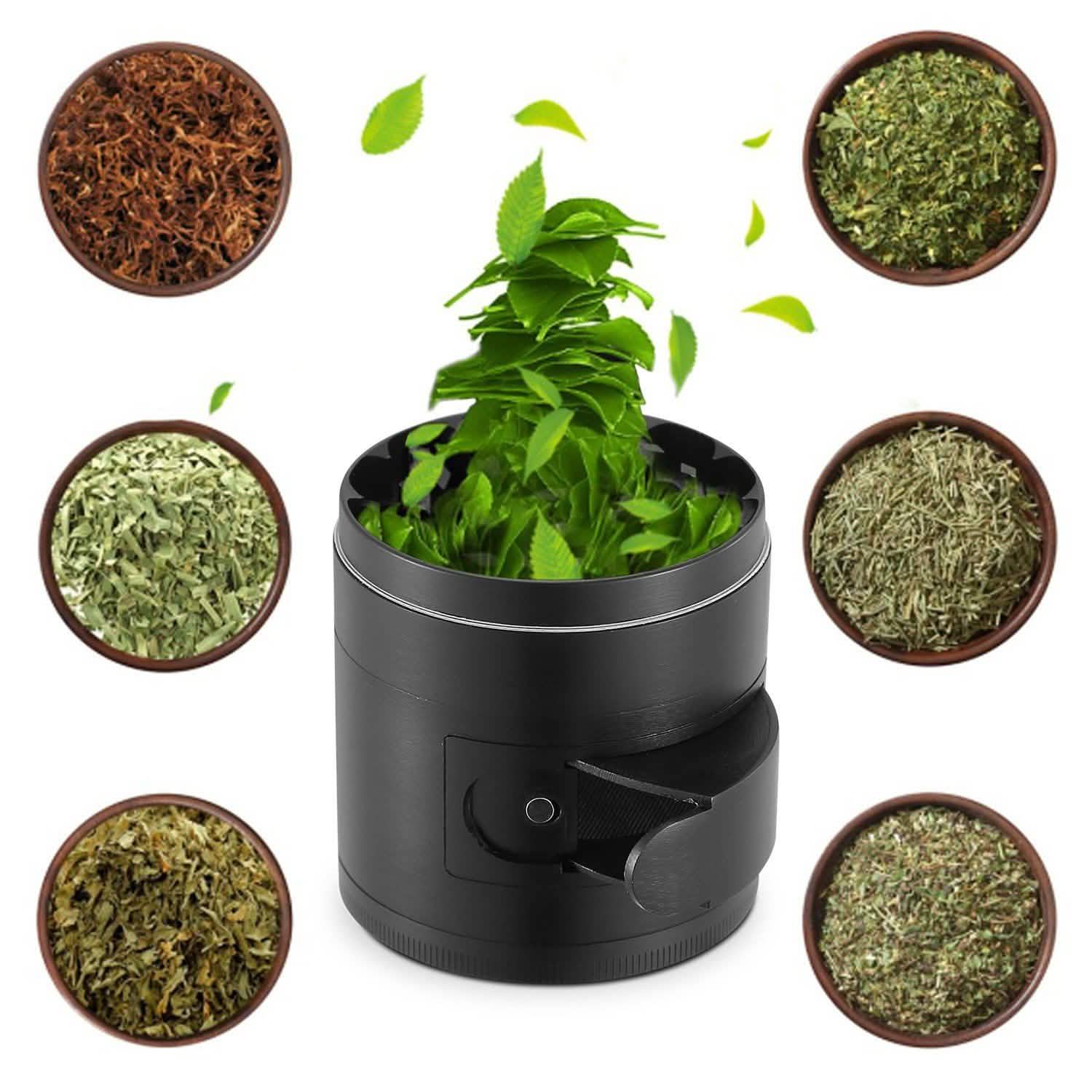 Herb Spice Tobacco Grinder Kitchen Tools & Gadgets - Tophatter Daily Deals