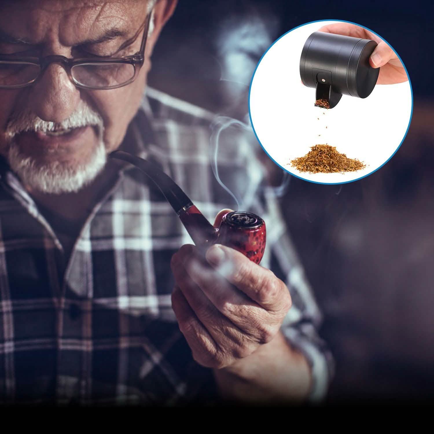 Herb Spice Tobacco Grinder Kitchen Tools & Gadgets - Tophatter Daily Deals