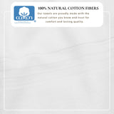 100% Cotton Premium Bath Towel Set - Chiara Collection Bath - Tophatter Daily Deals