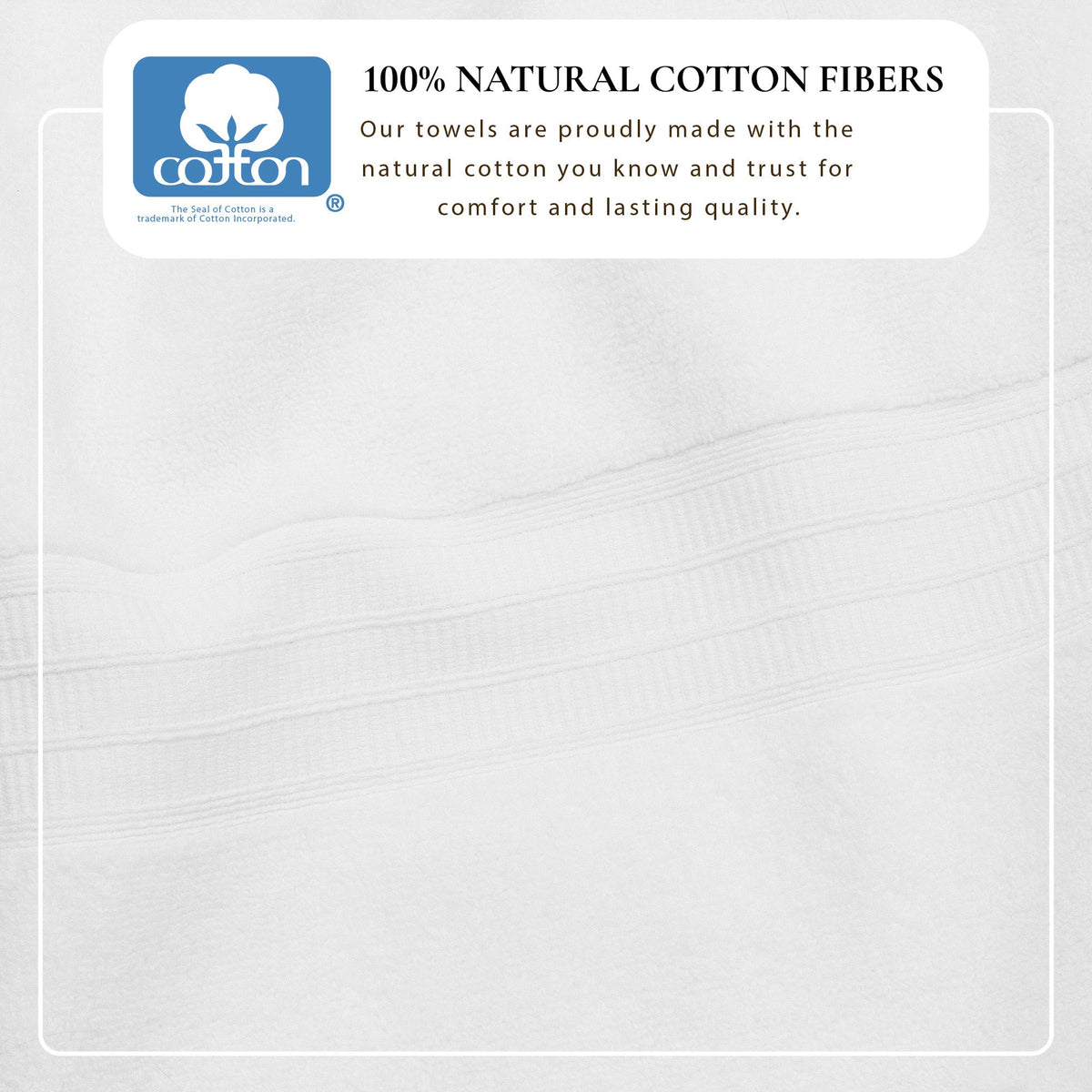 100% Cotton Premium Bath Towel Set - Chiara Collection Bath - Tophatter Daily Deals