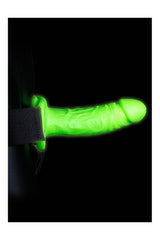 Ouch by Shots Toys - Glow - Realistic Hollow Strap-on Harness 7 Inch - Glow in the Dark Sex Toy - Tophatter Daily Deals
