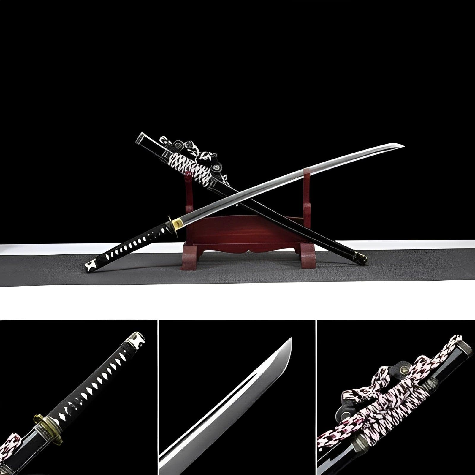 High-performance Japanese Tachi Odachi 豐臣氏 9260 Spring Steel Full Tang - Tophatter Daily Deals