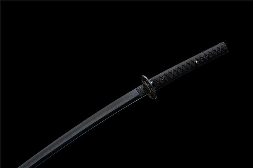 High-performance Japanese Tachi Odachi Sparrow High Manganese Steel Black Blade - Tophatter Daily Deals