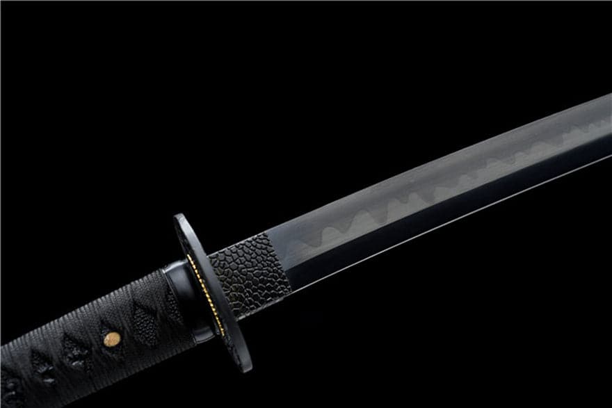 High-performance Japanese Tachi Odachi Sparrow High Manganese Steel Black Blade - Tophatter Daily Deals