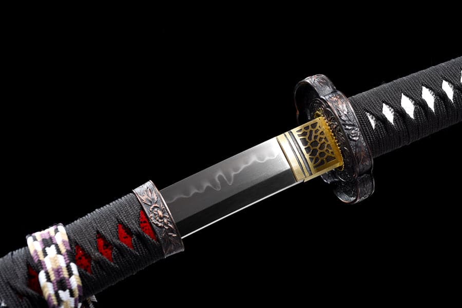 High-performance Japanese Tachi Odachi Wild Lion T10 Red scabbard - Tophatter Daily Deals