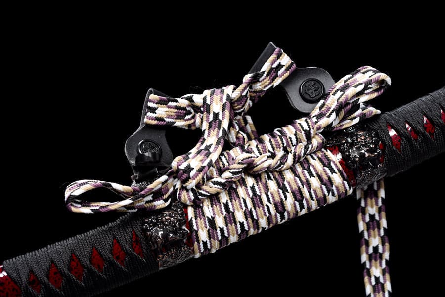 High-performance Japanese Tachi Odachi Wild Lion T10 Red scabbard - Tophatter Daily Deals