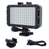 High Power Dimmable Waterproof LED Video Light 84 LED Cameras & Drones - Tophatter Daily Deals