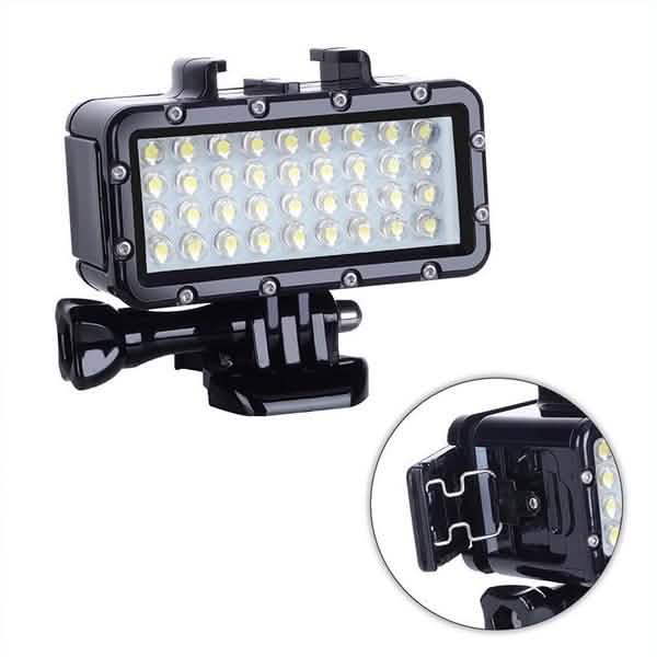 High Power Dimmable Waterproof LED Video Light Cameras & Drones - Tophatter Daily Deals