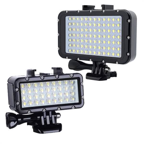 High Power Dimmable Waterproof LED Video Light Cameras & Drones - Tophatter Daily Deals