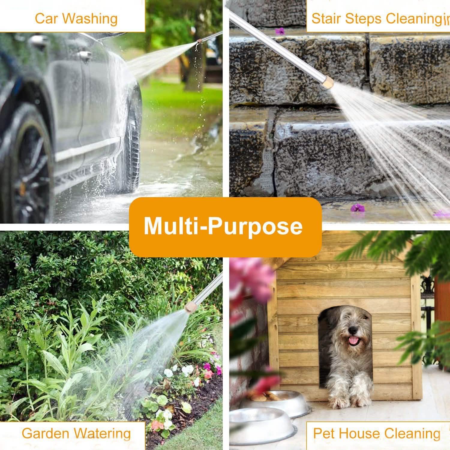 High Pressure Water Wash Jet Fan Garden & Patio - Tophatter Daily Deals