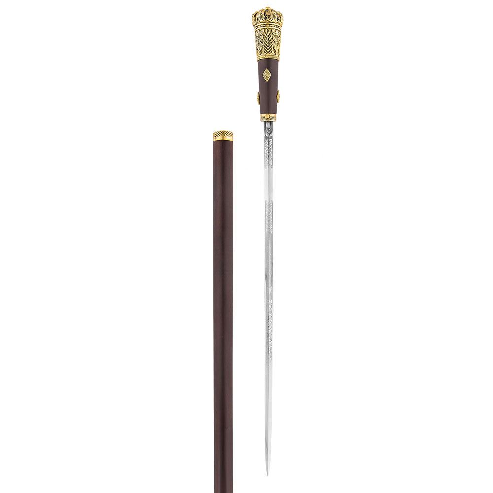 On Her Majesty's Service Sword Cane Sword Canes - Tophatter Daily Deals