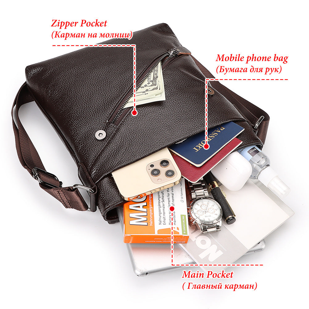 High Quality Travel Messenger Bags Business Bag - Tophatter Daily Deals