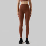 Woman Yoga Pants High Waist Fitness Sports Leggings Bronze Leggings - Tophatter Daily Deals