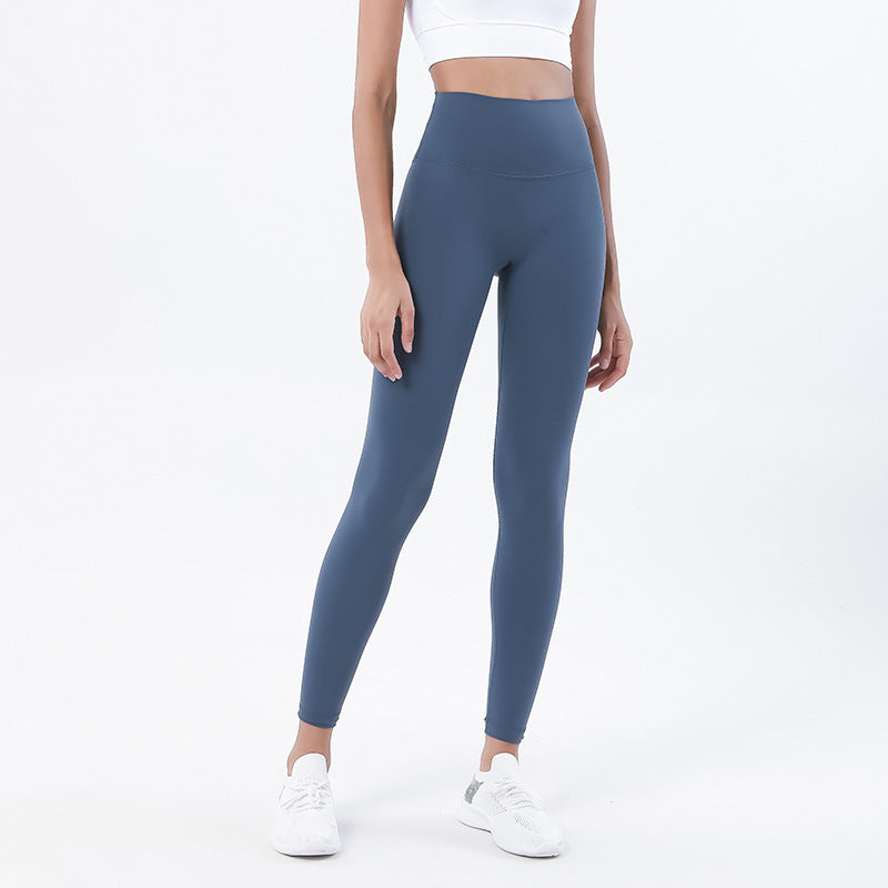 Woman Yoga Pants High Waist Fitness Sports Leggings Code Blue Leggings - Tophatter Daily Deals