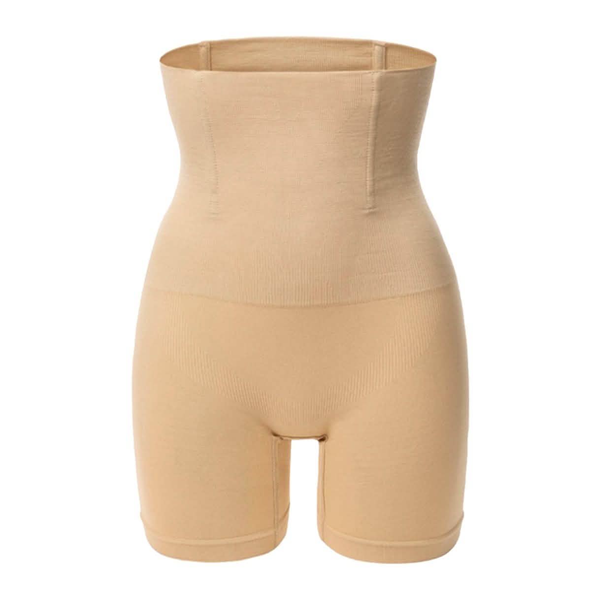 High Waist Shapewear Seamless Tummy Control Panties Beige Women's Lingerie - Tophatter Daily Deals