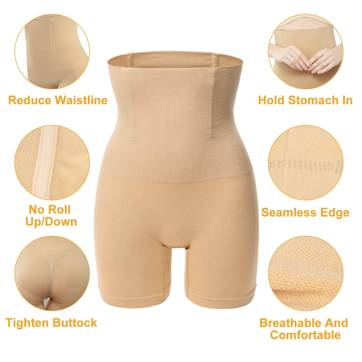 High Waist Shapewear Seamless Tummy Control Panties Women's Lingerie - Tophatter Daily Deals