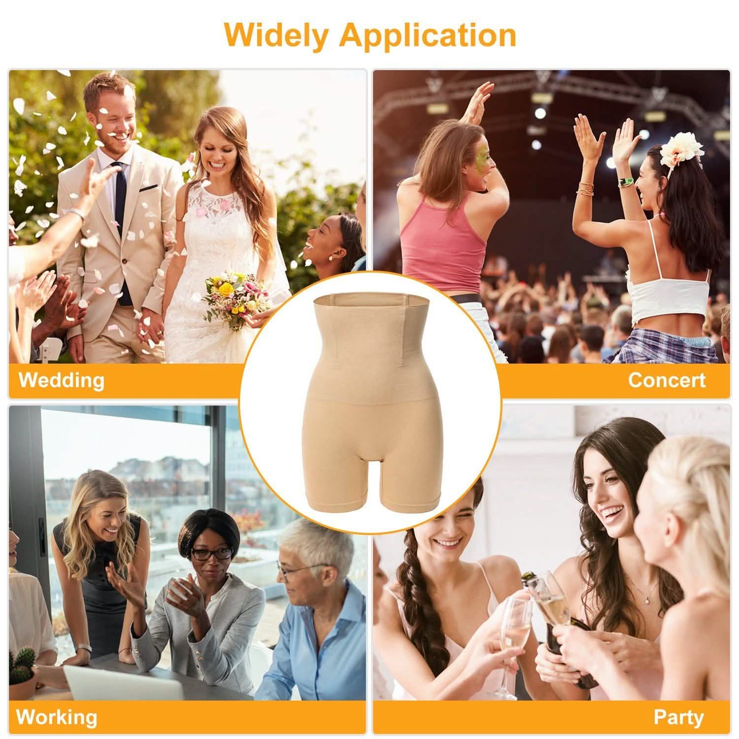 High Waist Shapewear Seamless Tummy Control Panties Women's Lingerie - Tophatter Daily Deals