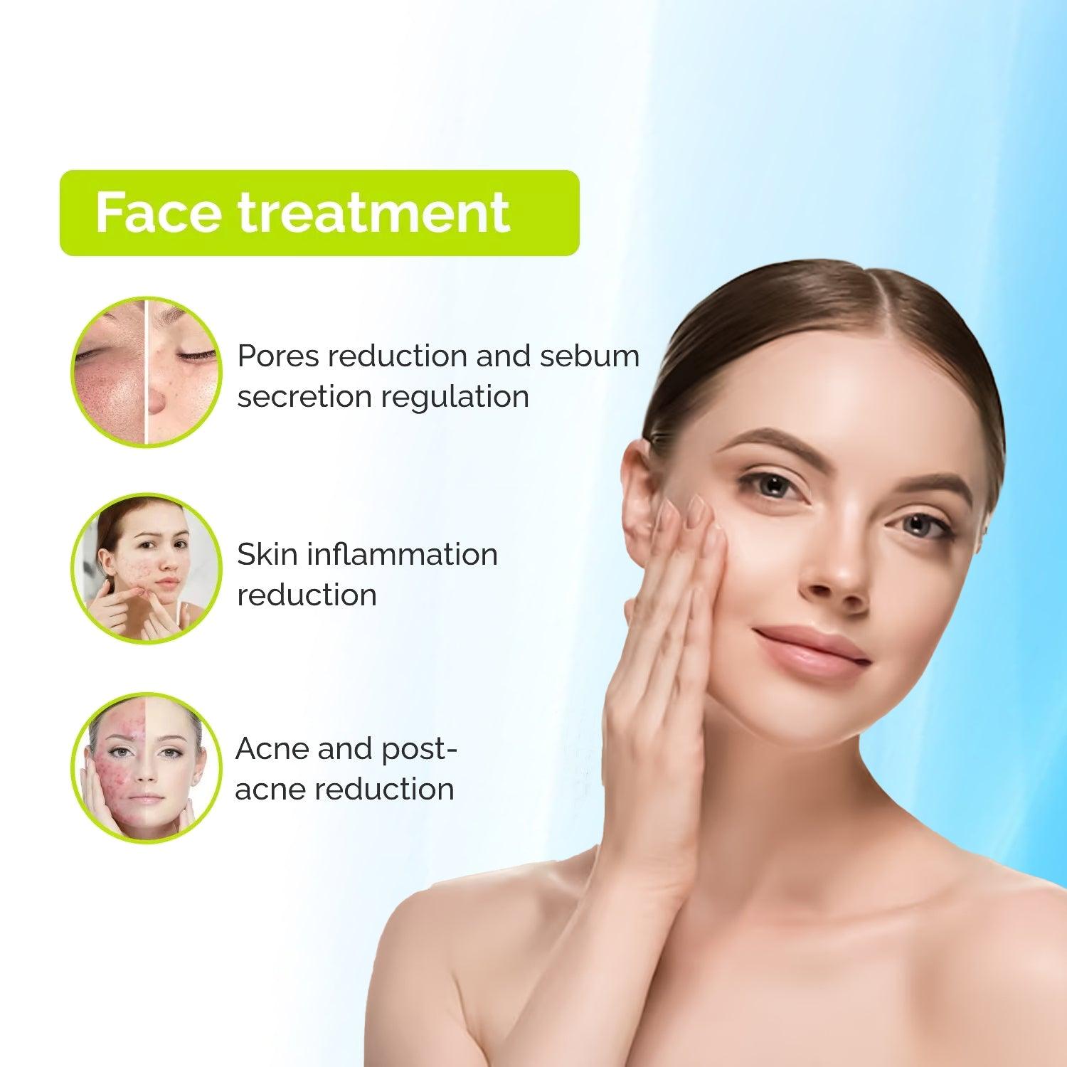 High Frequency Wand - 4 Nozzles Acne Removal Face & Hair Treatment Health & Beauty - Tophatter Daily Deals