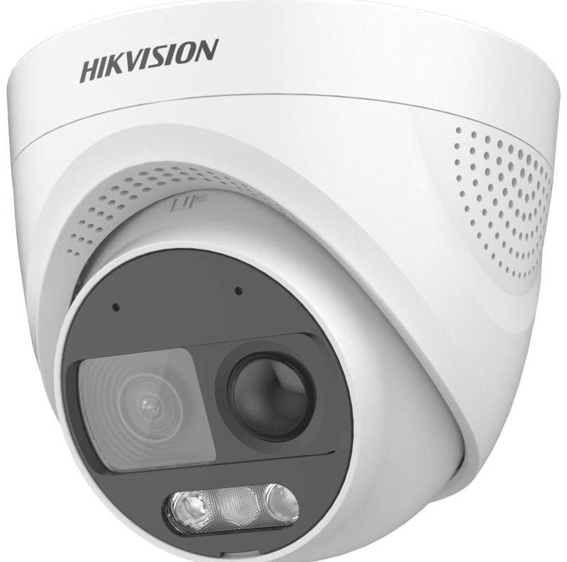 HIK 2MP COLORVU PIR SIREN TURRET 2.8MM DS-2CE72DF3 - Tophatter's Army Deals CCTV - Tophatter Daily Deals
