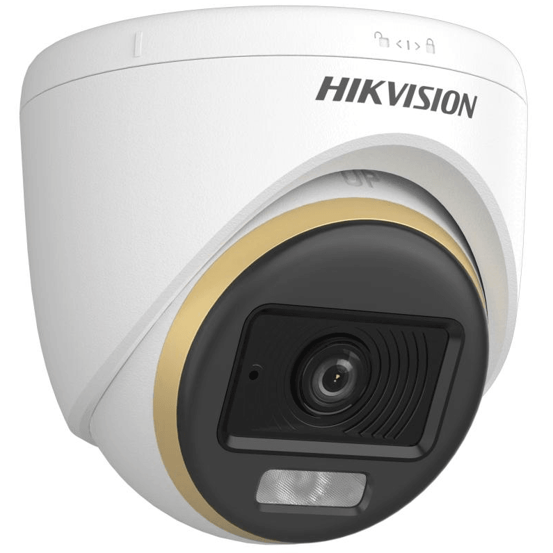 HIK 2MP HYBRID COLORVU DOME 3.6MM DS-2CE70DF3T-LPF - Tophatter's Army Deals CCTV - Tophatter Daily Deals