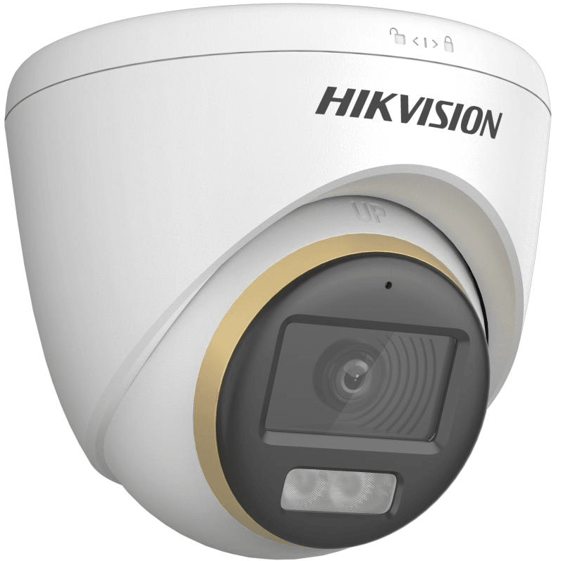 HIK 2MP HYBRID COLORVU DOME 3.6MM DS-2CE72DF3T-LFS - Tophatter's Army Deals CCTV - Tophatter Daily Deals