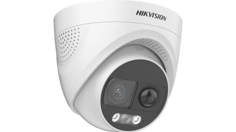HIK 3K COLORVU PIR SIREN TURRET 2.8MM DS-2CE72KF3T - Tophatter's Army Deals CCTV - Tophatter Daily Deals