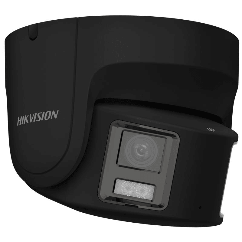 HIK 8MP ACUSENSE COLORVU PANORAMIC TURRET 4MM - BL - Tophatter's Army Deals CCTV - Tophatter Daily Deals