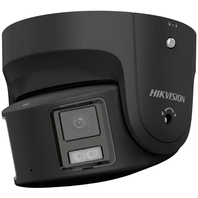 HIK 8MP ACUSENSE COLORVU PANORAMIC TURRET 4MM - BL - Tophatter's Army Deals CCTV - Tophatter Daily Deals