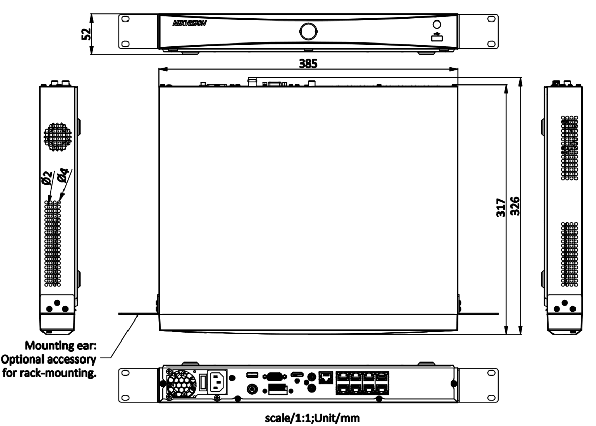 HIK ACUSENSE 8CH NVR DS-7608NXI-I2/8P/S - Tophatter's Army Deals CCTV - Tophatter Daily Deals