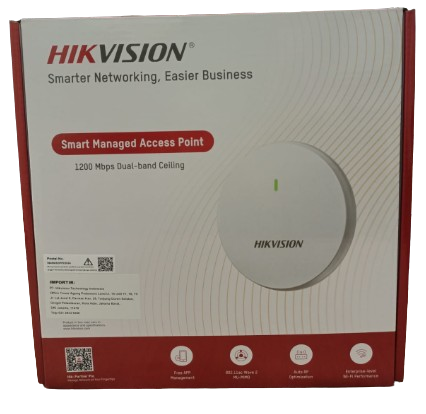 HIKVISION 1200M DUAL- BAND CEILING ACCESS POINT - Tophatter's Army Deals CCTV - Tophatter Daily Deals